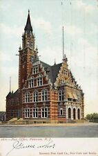 Post Office, Paterson, New Jersey, Early Postcard, Used in 1907 picture