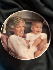HRH Prince William 1st Birthday Miniature Plate 1983 Finsbury China picture