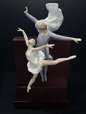 Signed Lladro 6033 Graceful Moments Ballerinas Porcelain Figurine Lt. Ed. #803 picture