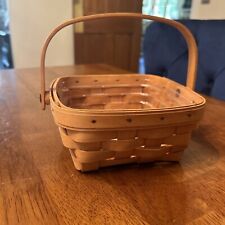 Longaberger  1999 Small Berry Basket & Protector picture