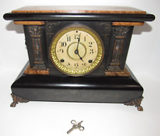 Antique Seth Thomas Adamantine Mantel Clock 8-Day, Time/Strike, Key-wind ** picture