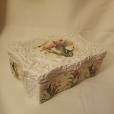 Lady Jayne Ltd Chance made us Sisters Hearts made us Friends Tulips Jewelry Box picture