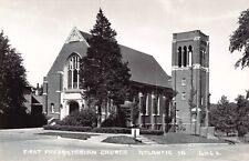 Real Photo Postcard First Presbyterian Church in Atlantic, Iowa~124293 picture