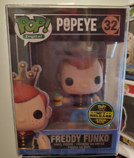 Funko Pop #32 Freddy Funko as Popeye Limited Edition 1/3198 w/ protector picture