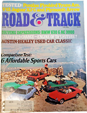 Vintage ROAD & TRACK Magazine June 1976 Austin Healey, Pontiac Firebird Trans Am picture