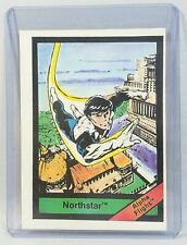 Vtg NORTHSTAR #46 Series 1 | Marvel Universe Trading Card 1987 | Alpha Flight  picture