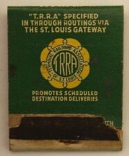 Vintage TRRA Terminal Railroad Association of Saint Louis MO Matchbook picture