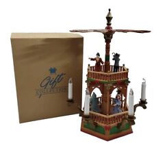 Avon A Christmas Carol Windmill Animated Figure & Lights W/ Box For Parts As Is picture