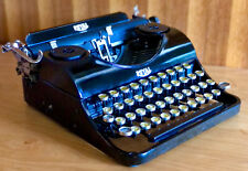 c. 1934 Art Deco Streamlined rare IP Font Royal Typewriter 10CPI Refurbished  picture