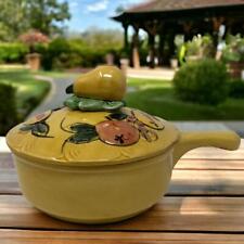 Maurice of California Pottery Covered Ovenware #194 Casserole Pot Hand Painted picture