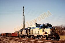 Vtg 1980 Duplicate Train Slide 508 Delaware & Hudson Engine Bethlehem PA X3D075 picture