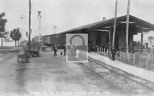 Railroad Train Station Depot Punta Gorda Florida FL Reprint Postcard picture