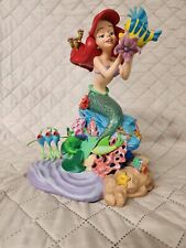 Disney Parks The Little Mermaid Ariel and Friends Medium Figurine 13 Inches Tall picture