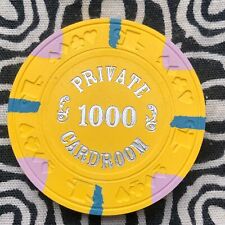 Private Cardroom NCV 1000 Home Game Paulson Fantasy Poker Casino Chip picture