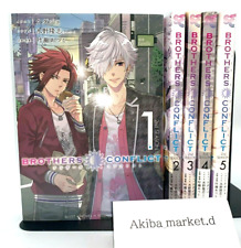 novel book Brothers Conflict 2nd Season vol.1-5 Complete Full Set Atsuko Kanase  picture
