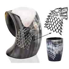 Authentic Medieval Viking Drinking Horn Tankard picture