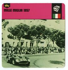 Mille Miglia 1957 - Great Events Edito Service SA Auto Rally Card picture