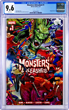 Monsters Unleashed #1 CGC 9.6 (Mar 2017, Marvel) Wraparound Cover, 1st Kid Kaiju picture