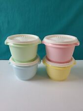 Tupperware Servalier Bowl Set  Vintage Collection Colors 20oz New Set Of 4 picture