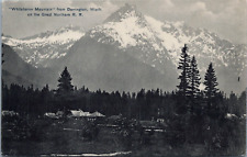 Whitehorse Mt. Snow Darrington WA c1910 Homes Great Northern RR North Cascades picture