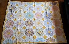 Beautiful Vintage Feedsack Quilt picture