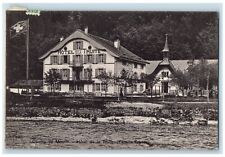 1908 Hotel De La Truite Champ Du Moulin Dessus Switzerland Posted Postcard picture