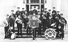 Twin City Marching Band McConnelsville Malta Ohio OH Reprint Postcard picture