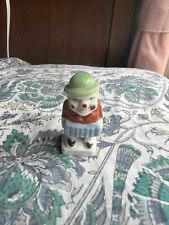 Vintage Made In Occupied Japan Circus Clown Ceramic Musician Player picture