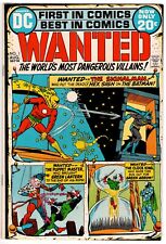 Wanted, the World’s Most Dangerous Villains #1 Aug 1972 picture