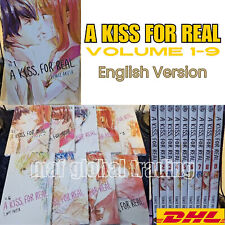 A KISS FOR REAL English Manga Series Vol 1-9 by Fumie Akuta Comic Book-FAST Ship picture