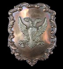 BRITISH MILITARY CAP BADGES, Victorian Lanarkshire Yeomanry  Belt Plate Scarce picture