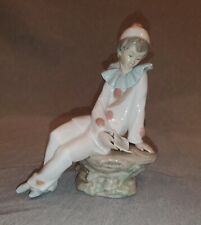 LLADRO Nao 1053; Love Letter Pierrot and Mandolin; Love Letter Clown picture