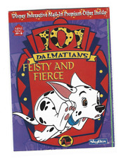 Dog Trick #4 Feisty And Fierce 101 Dalmatians 1996 Mini Mag Skybox picture