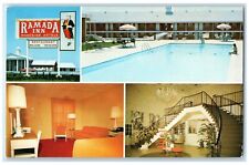 c1960's Ramada Inn Roadside Hotels Restaurant Waynesboro Missouri MO Postcard picture