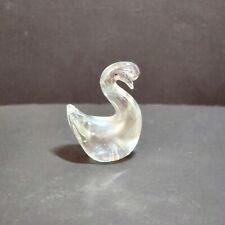 Vintage Iridescent Glass Duck/ Swan Figurine picture