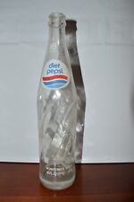 Vtg DIET Pepsi Cola Collectible Glass Bottle Single Dot 16oz Money Back/Refund picture