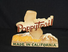 Vintage Metlox Poppytrail CALIFORNIA Ceramic/Pottery Store Display Sign picture