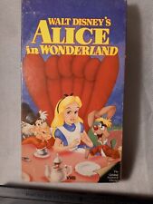 Disney’s Alice In Wonderland VHS Vintage Rare Slip Case Variation  picture