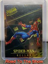 1995 Fleer Ultra Spider-Man Masterpieces - Spiderman - Nelson - 5 of 9 picture