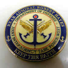 UNITED STATES COAST GUARD JOINT INTERAGENCY TASK FORCE WEST CHALLENGE COIN picture