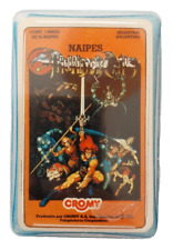 1985 Thundercats Vtg Cromy Argentina Complete Cards Deck TV Cartoons 80's Lion-O picture