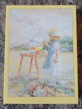VTG Gibson Creative Papers Watercolor Children Note Cards w/Envelopes Blank NOS picture