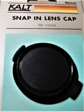 46mm Snap on Front Lens Cap Cover Black. NEW  picture