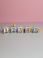 MIDWEST CLASSIC POOH PORCELAIN HINGED BOX / FRAME Age 1-5  Birthday Gift picture