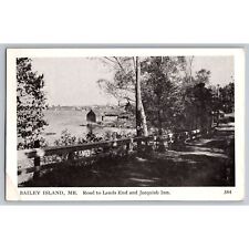 Postcard  Posted Maine Bailey Island Lands End Jacquish Inn #744 picture