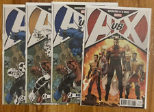 lot of 4 Marvel Comics Avengers vs X-Men #8 variant covers Adam Kubert picture