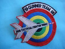  PATCH USAF 36th TACTICAL FIGHTER WING GUNNER TEAM picture