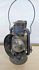 Antique Dietz Little Wizard Inspector Railway Lantern w Original Globe picture