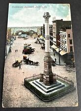 Vintage Postcard: Confederate Monument Norfolk, Virginia ~ Posted 1908 picture