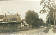 East Randolph, Vermont - Main Street - Vintage Orange County, VT photo Postcard picture